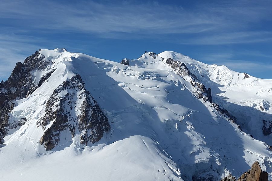 Aktywny wypoczynek w okolicach Mont Blanc.
